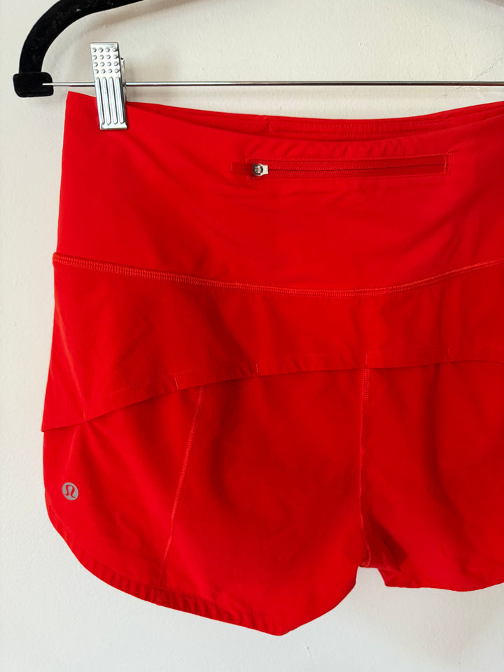 Lululemon | Orange Shorts, 8