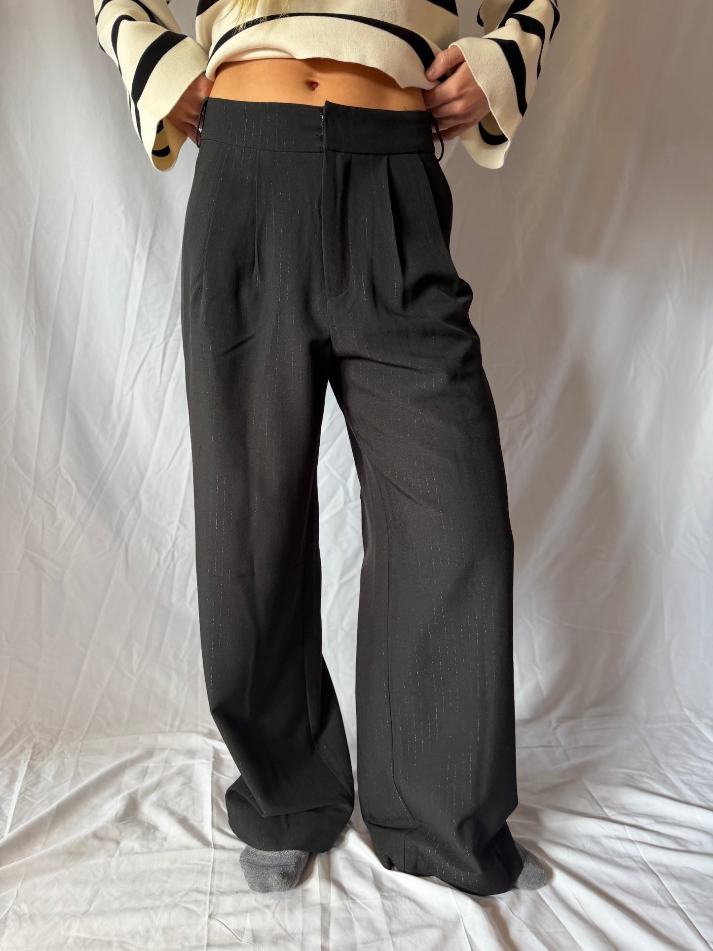 7 For All Mankind | Shimmer Trousers, S