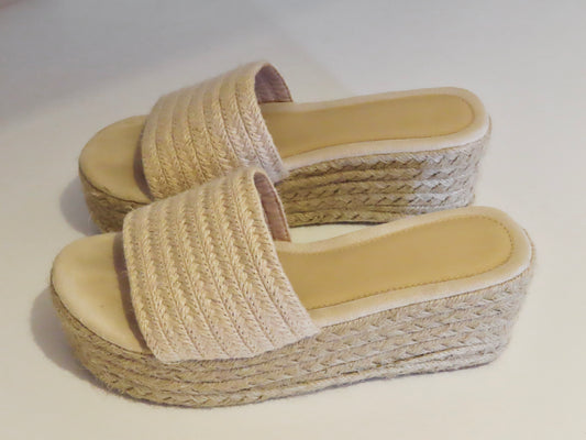 Platform Espadrille Slip-Ons