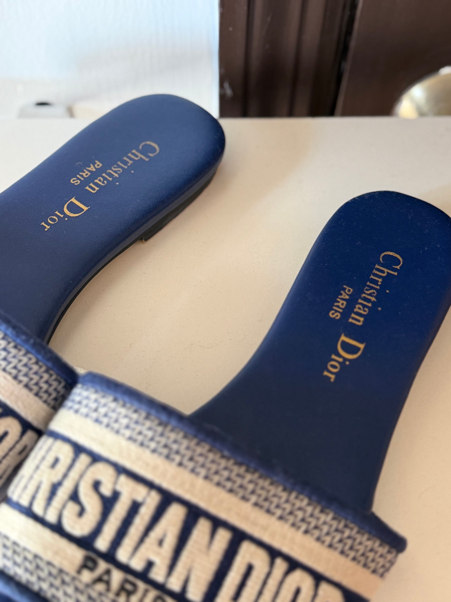 Christian Dior | Slip on Sandals, 40 (9/9.5)