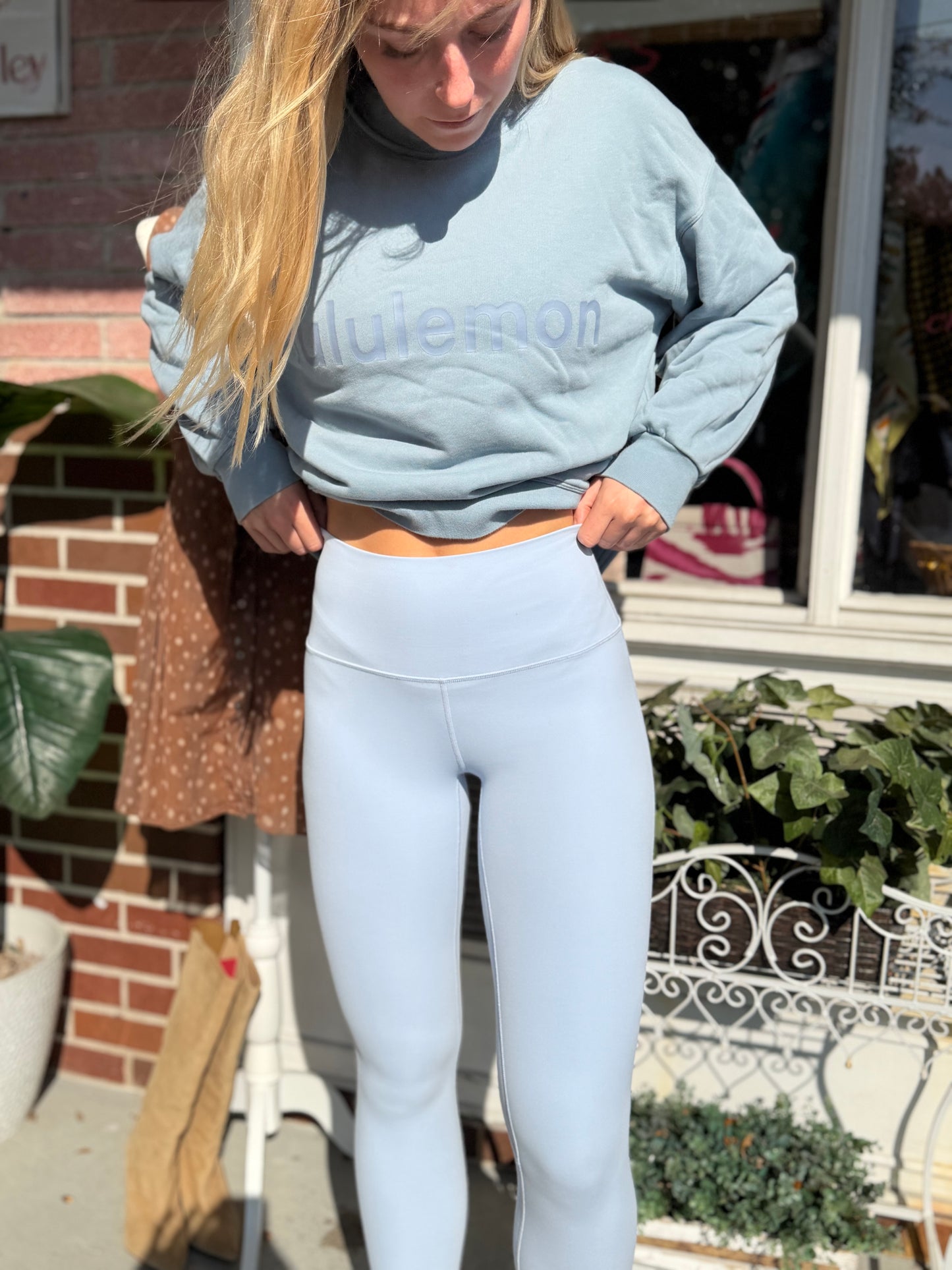 Lululemon | Baby Blue Leggings, 6