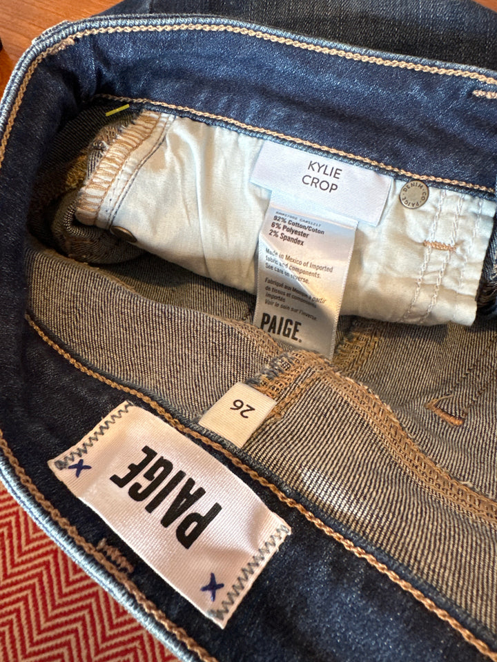 PAIGE | Kylie Crop Jean