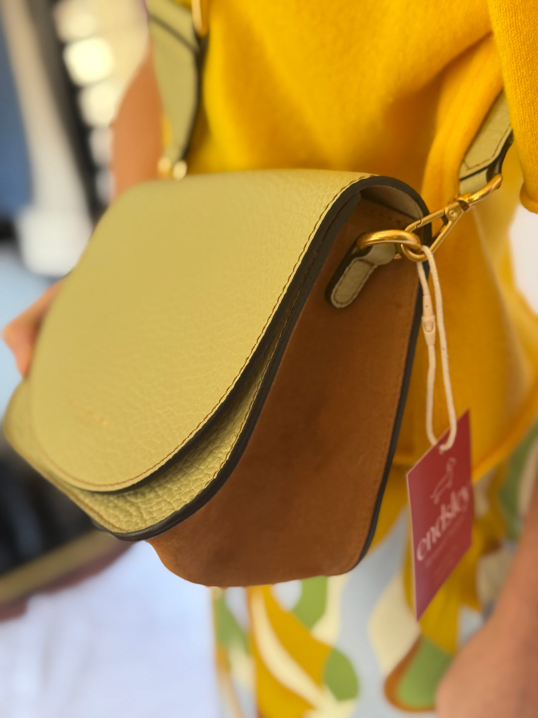 Gianni Chiarini | Leather + Suede Cross-body bag
