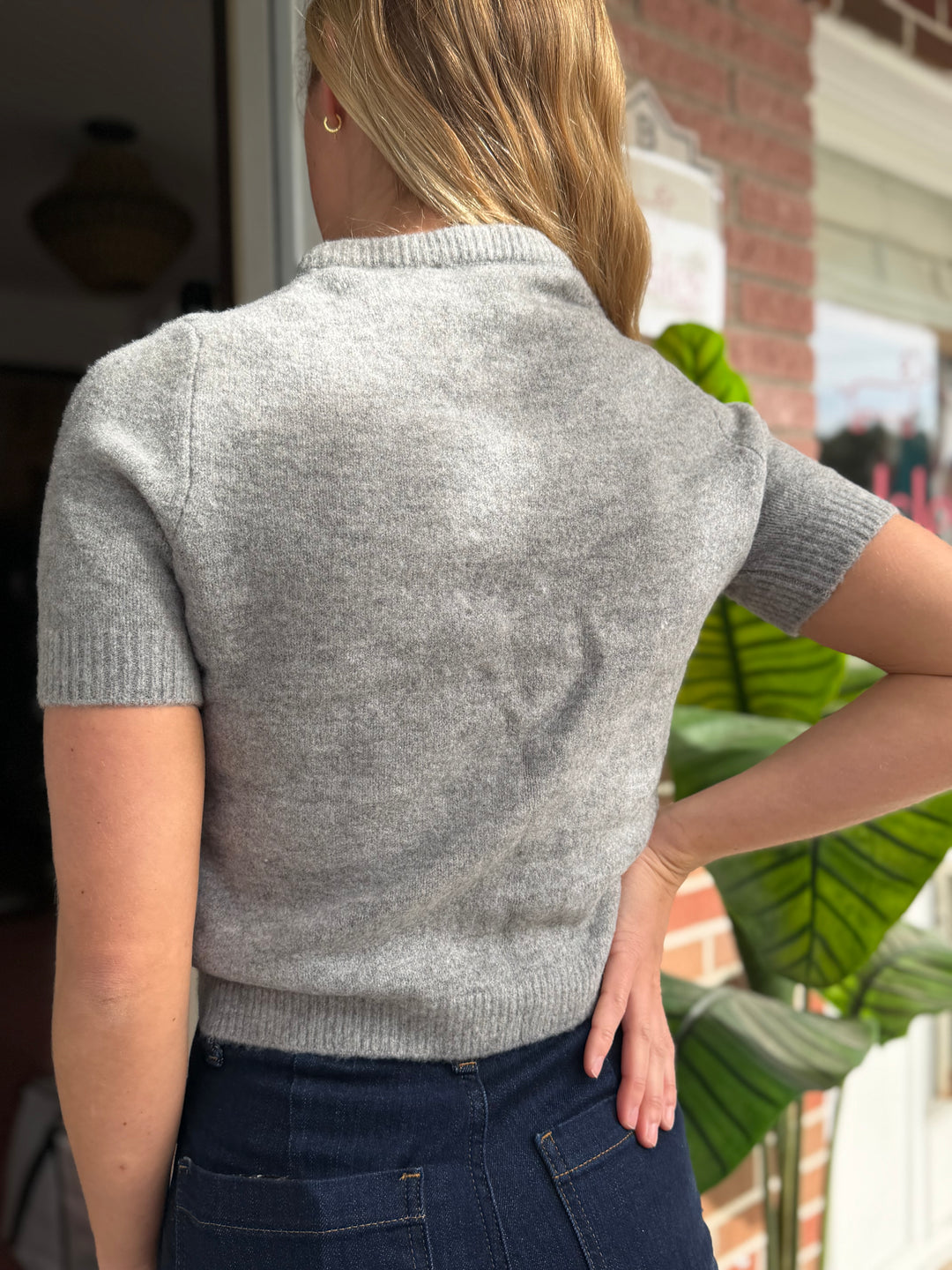 Zara | Short Sleeve Sweater
