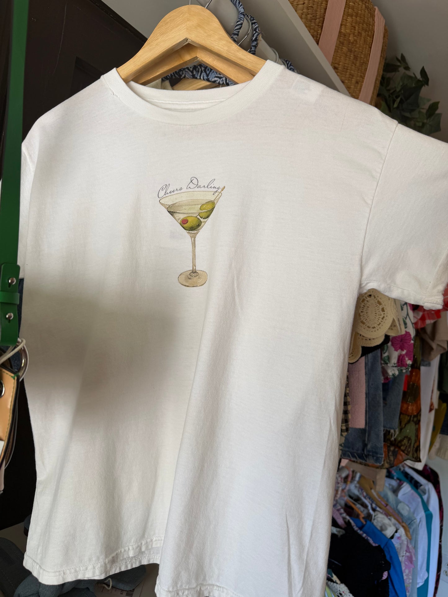 Anthropologie | Martini Graphic Tee, L