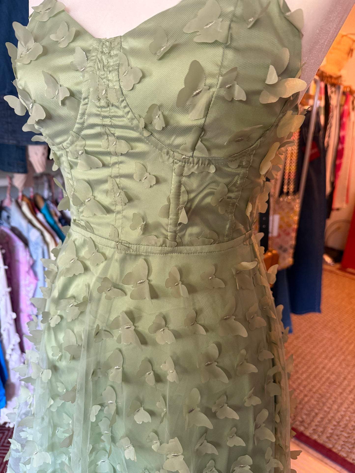 Mable | Butterfly Garde Dress, S