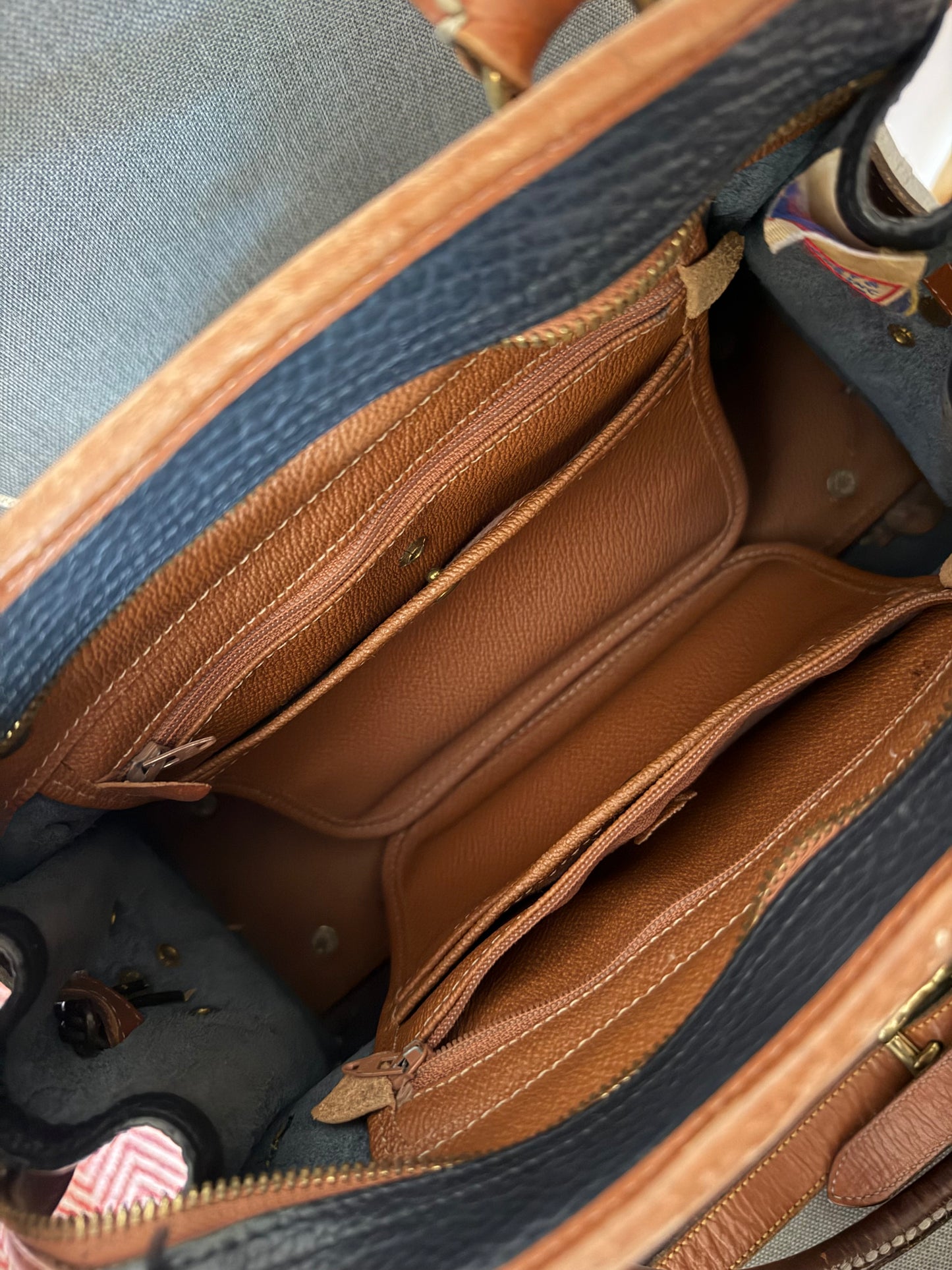 Dooney & Burke | Leather Satchel Buckle Bag