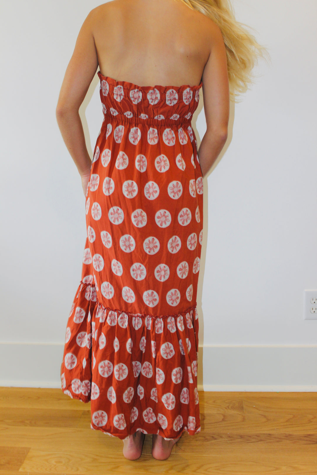 Free People  | Sand Dollar Strapless Dress, XS