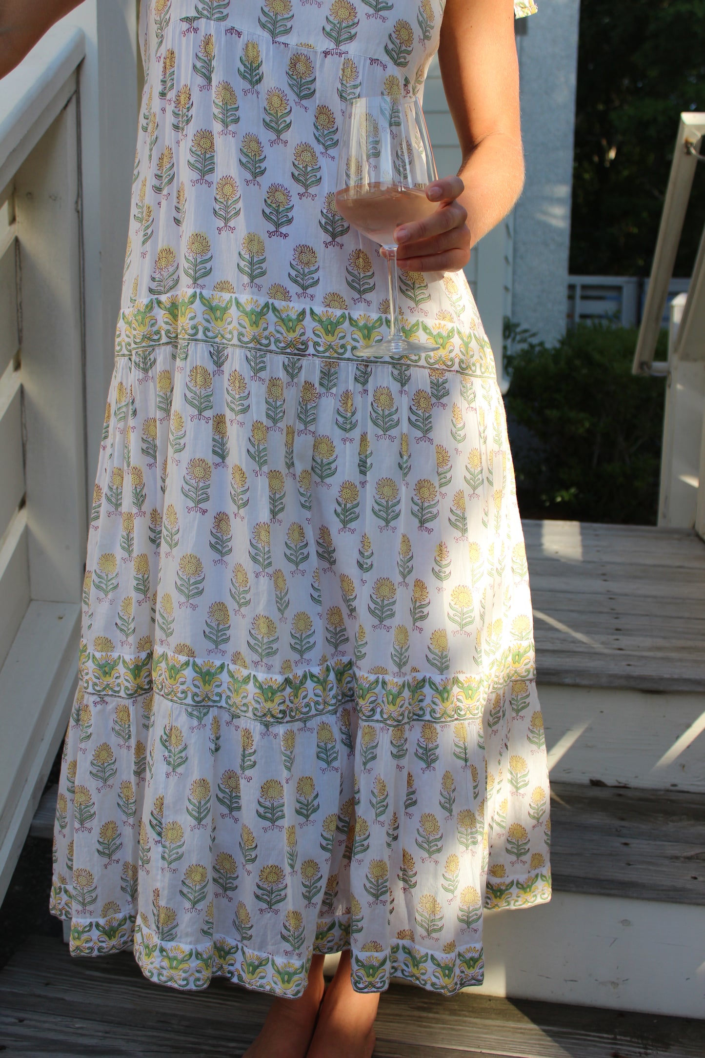 Madison Mathews | Sunflower Midi Sundress, S