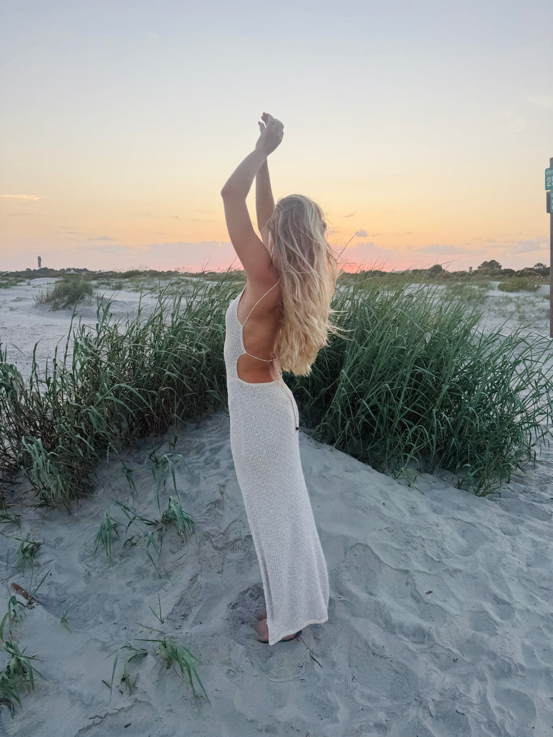 Free People Beach  | Crochet Maxi Dress, L
