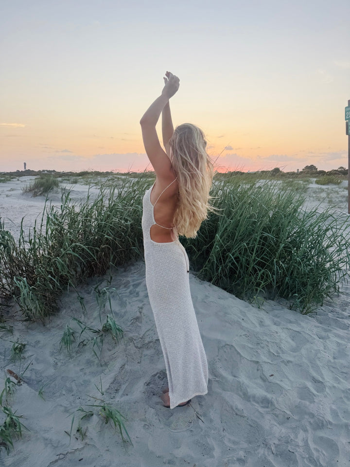 Free People Beach  | Crochet Maxi Dress, L