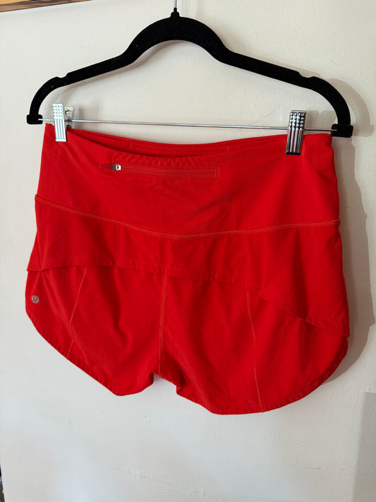 Lululemon | Orange Shorts, 8