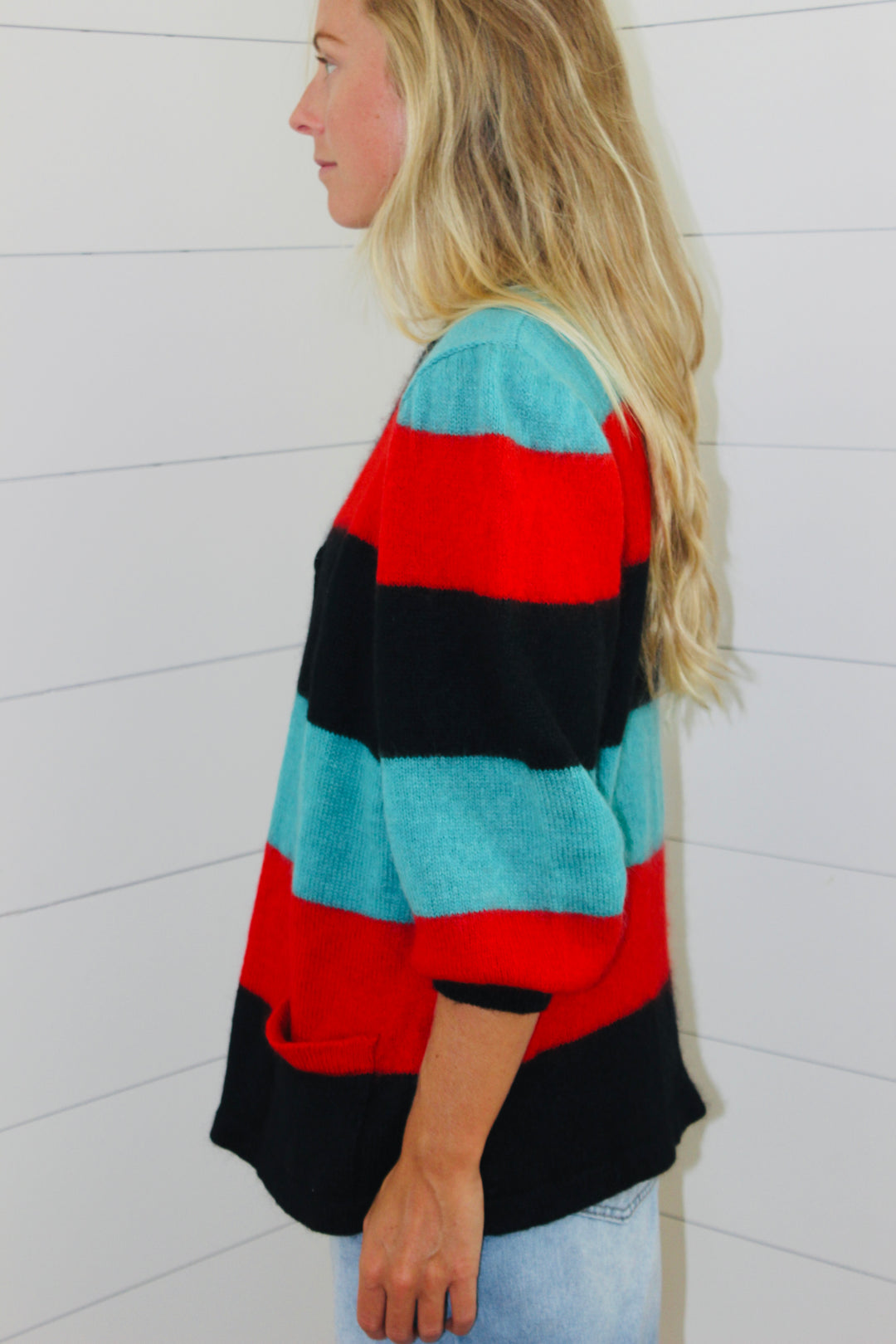 Wool Striped Sweater