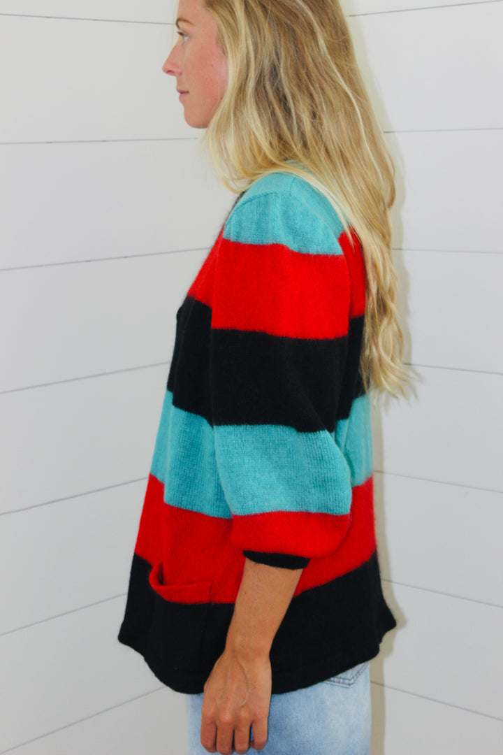 Wool Striped Sweater