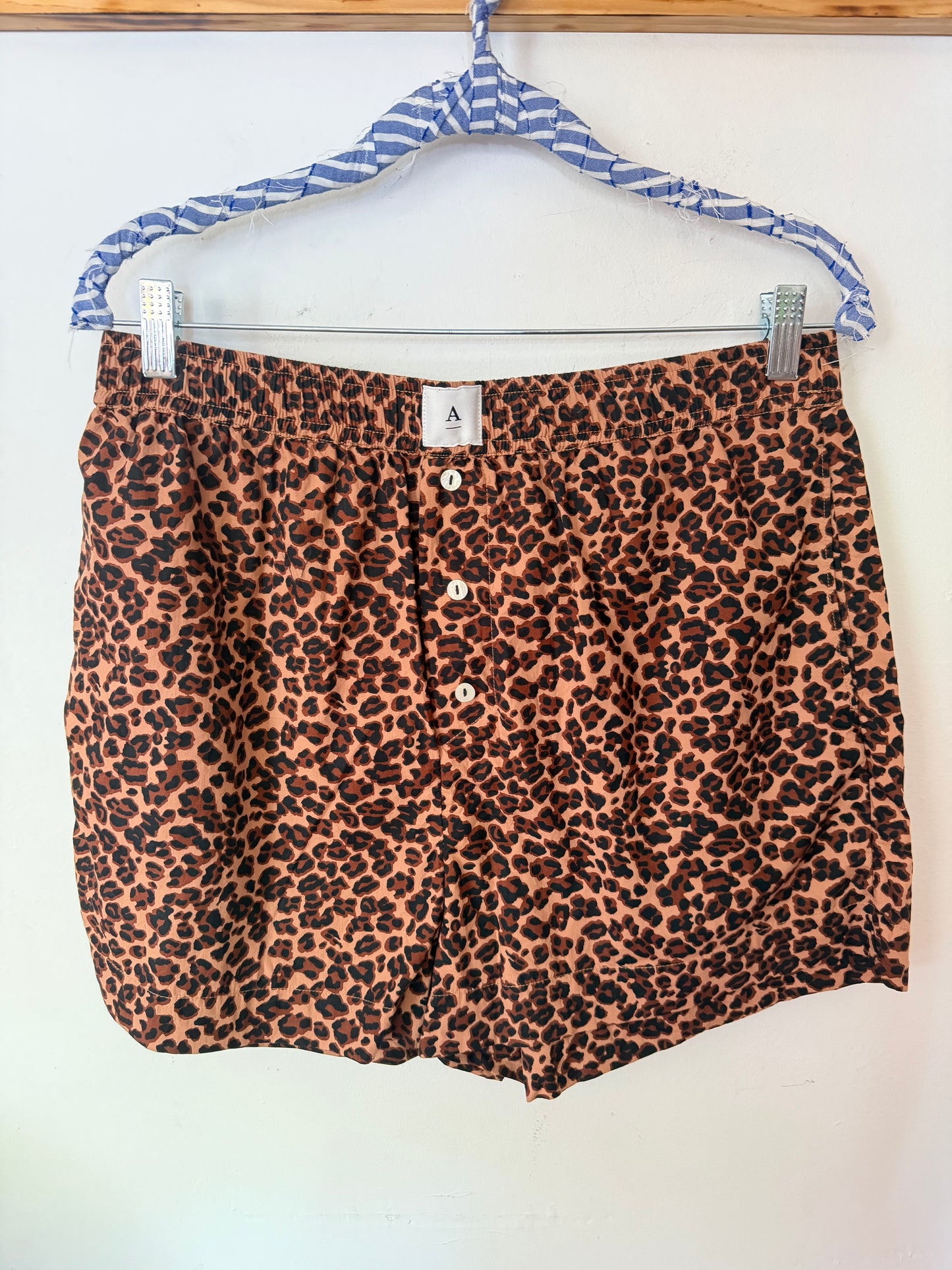 Anthropologie | Cheetah Boxer Shorts, M