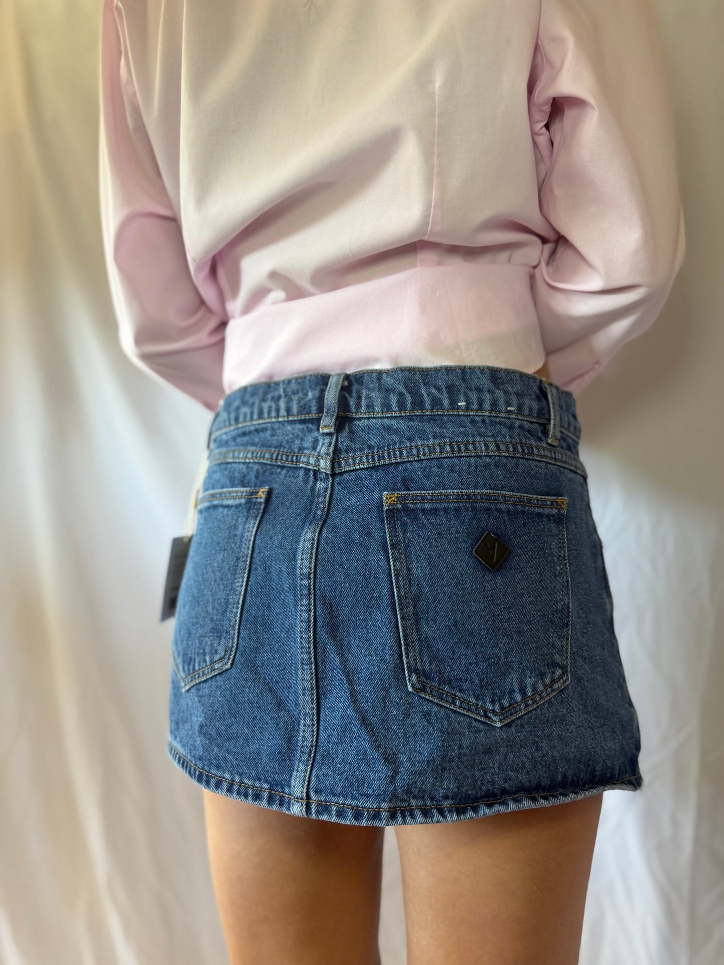 Abrand | Jeans Mini Jean Skirt, 29