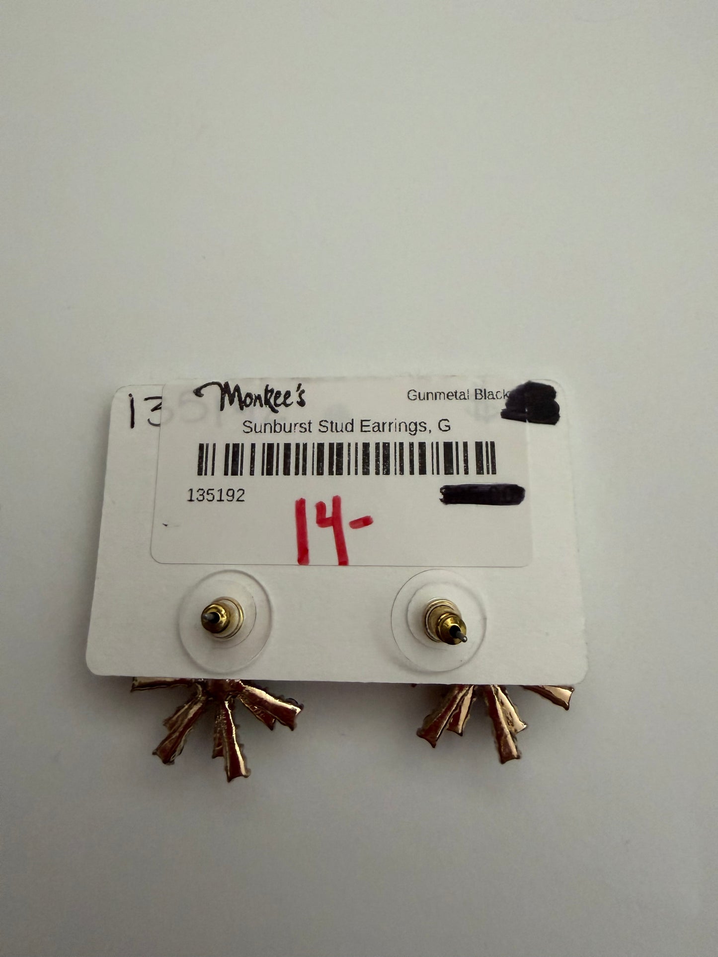 Monkees | Sunburst Stud Earrings