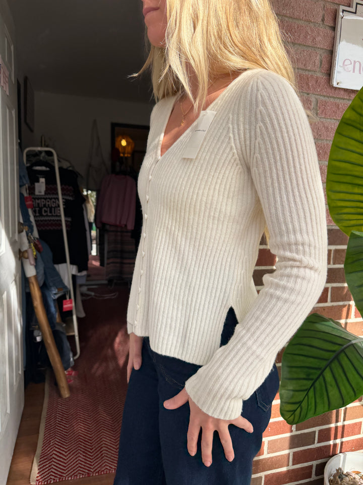Abercrombie &amp; Fitch | Cream Sweater, XS