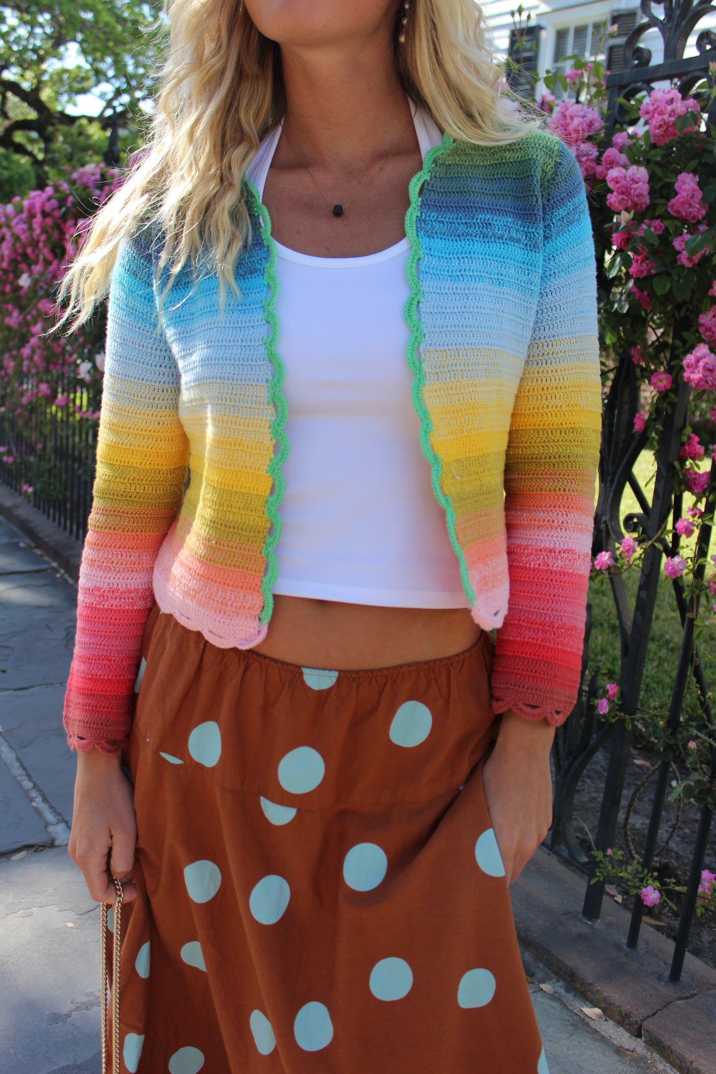 Kilte | Rainbow Knit Cardigan, 0