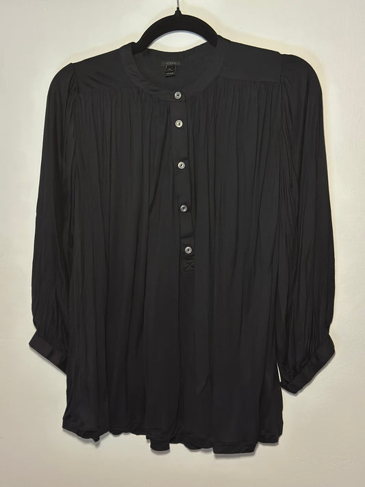 J Crew | Black Long Sleeve Top