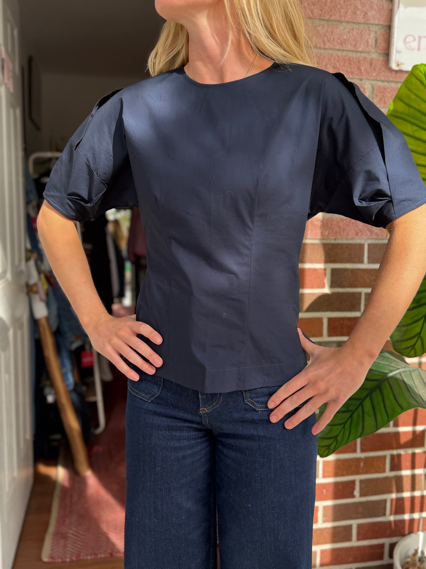 Banana Republic | Fitted Cinch Side Top, 0