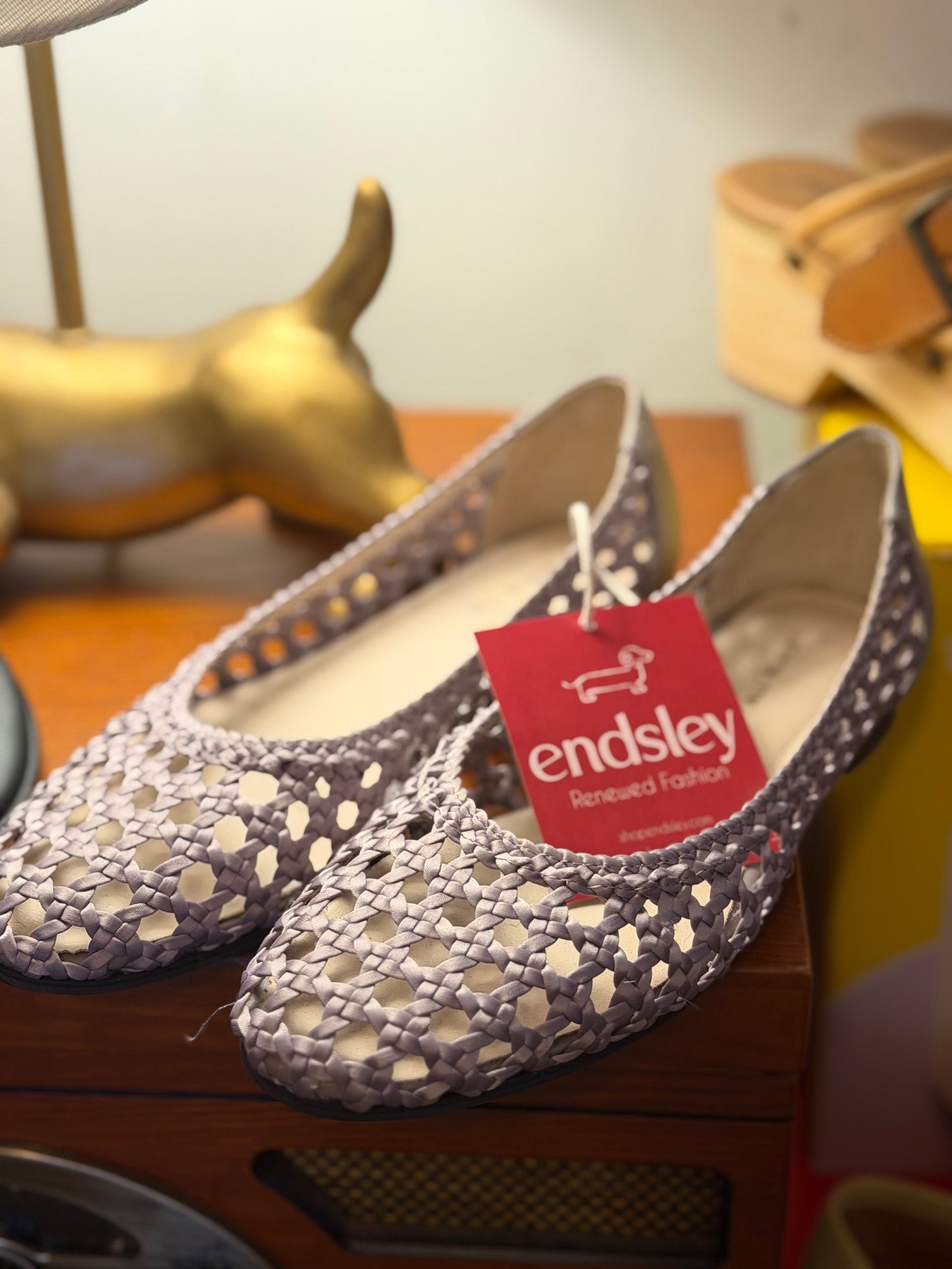 All Black | Ballet Flats, 38