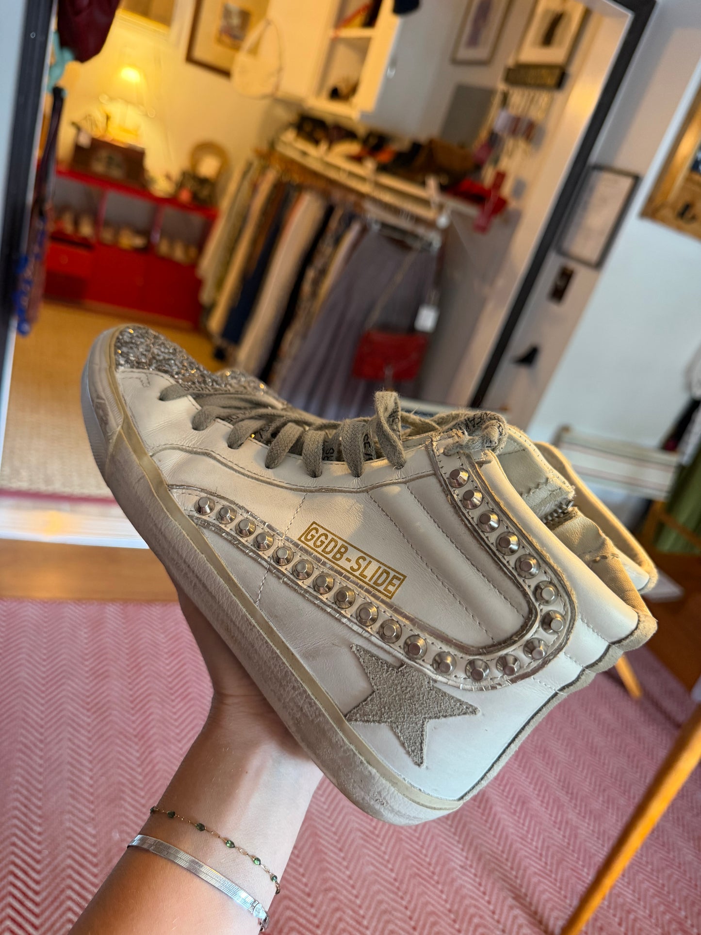 Golden Goose  | Slide High-Top Sneakers