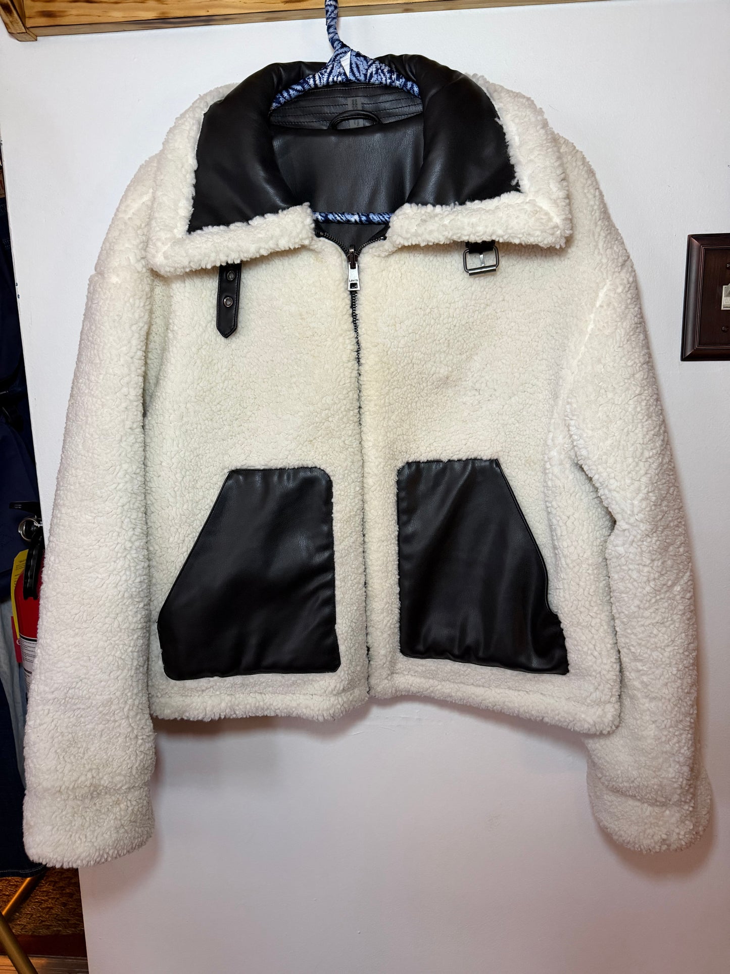 Levi Strauss | Faux Shearling Reversible Jacket, S/M