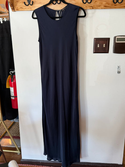 Quince | Washable Stretch Silk Tank Midi Dress, L