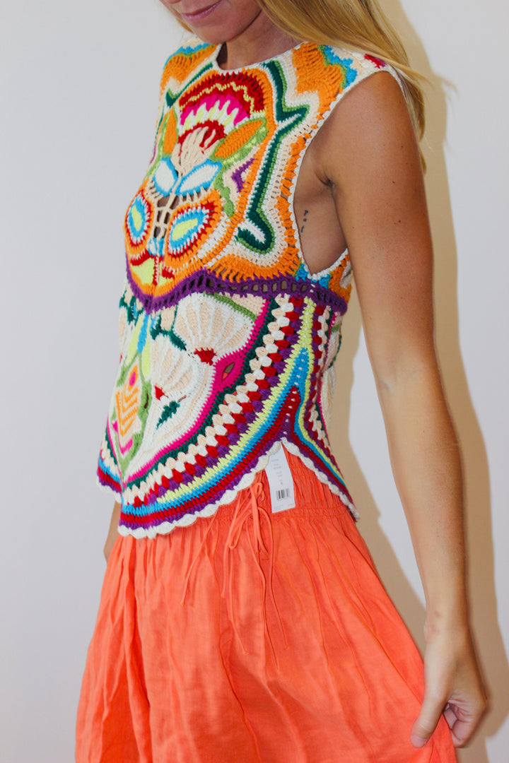 Marie Oliver | Armory Crochet Top, XS/S