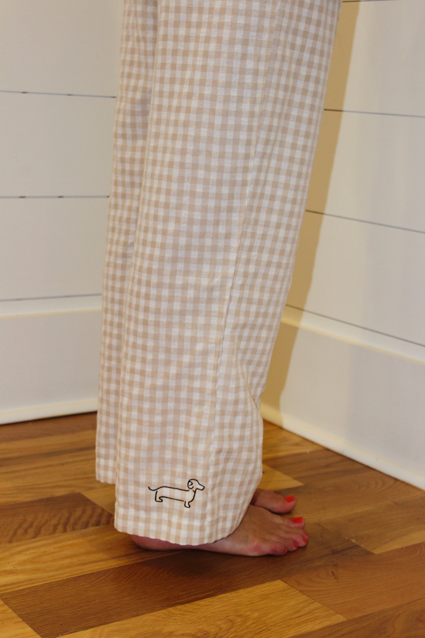 Endsley | Logo Gingham Pants, S
