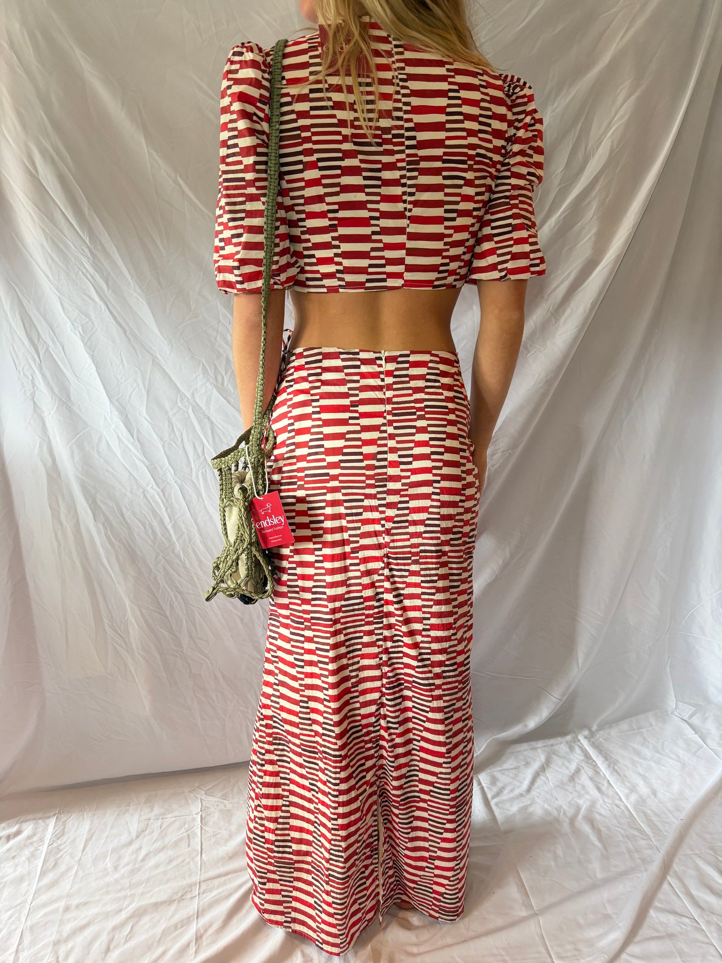 Fancy | Patterned Skirt Set, M