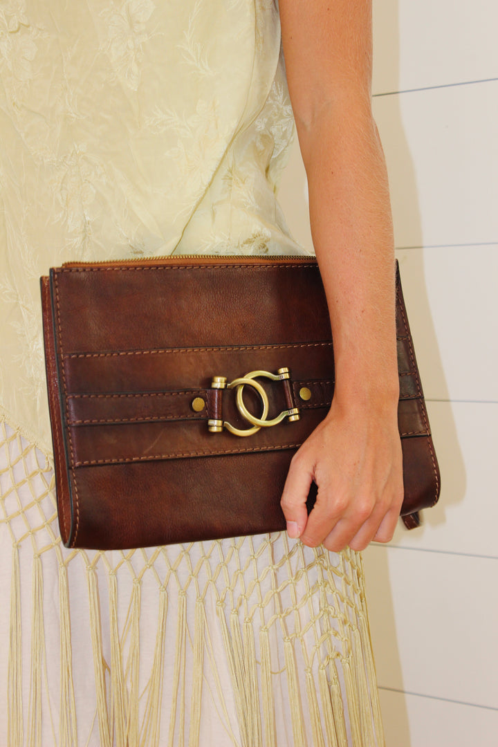 Pratesi  | Italian Leather Wrist Bag