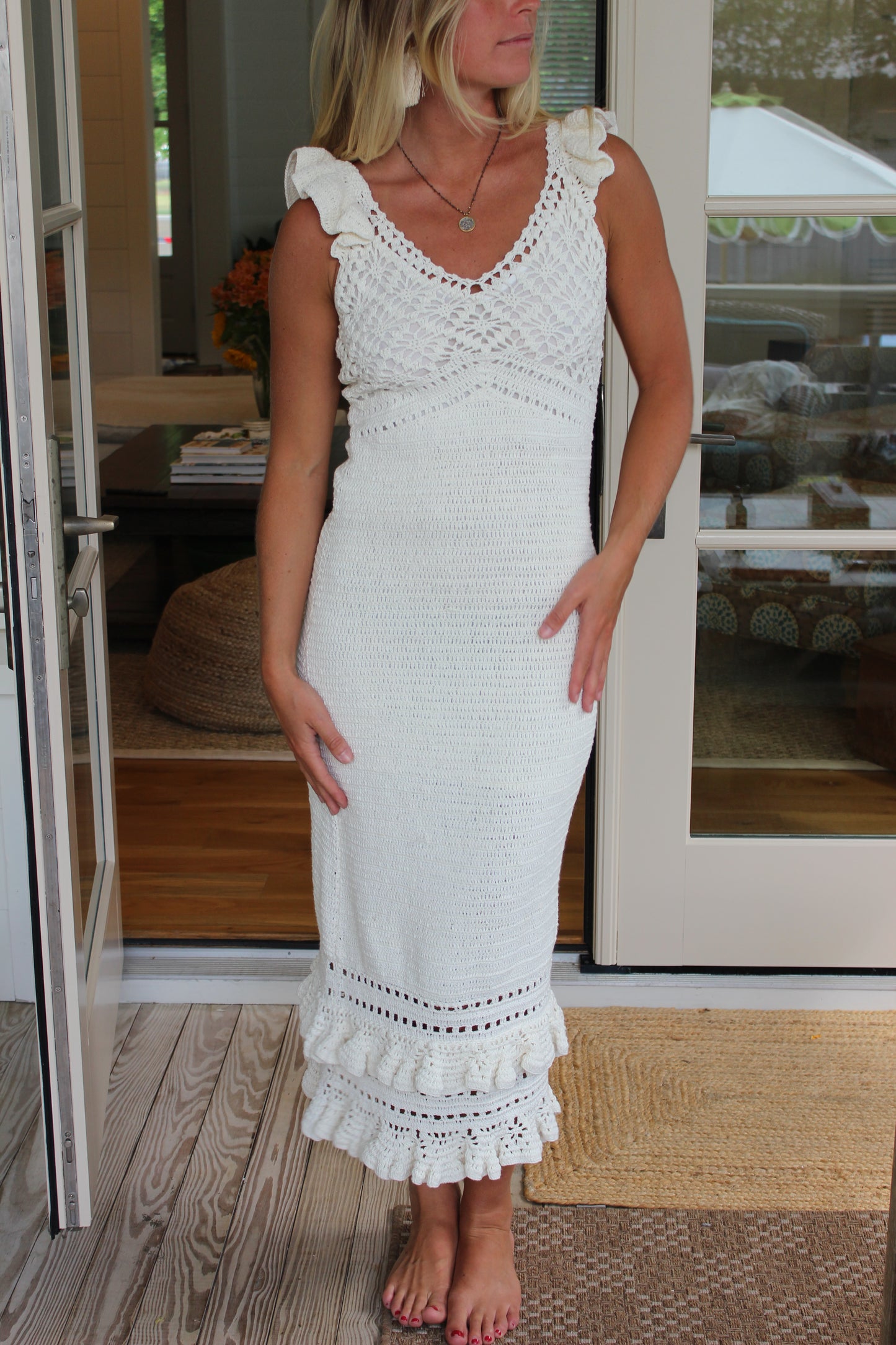 Cleobella | Crochet Maxi Dress, XS