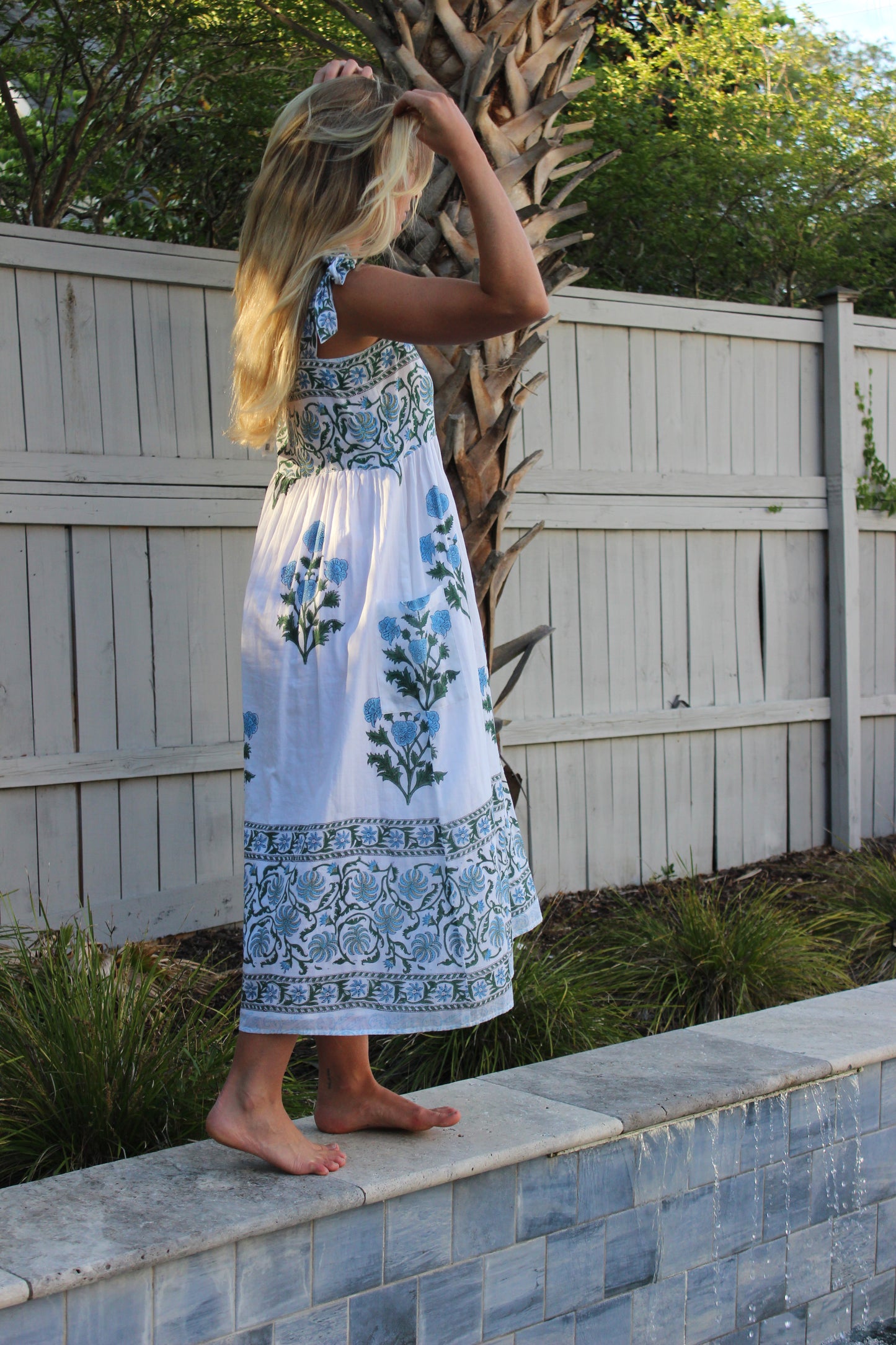 Juliet Dunn | London  Hydrangea Sundress, 2 (US 6/8)