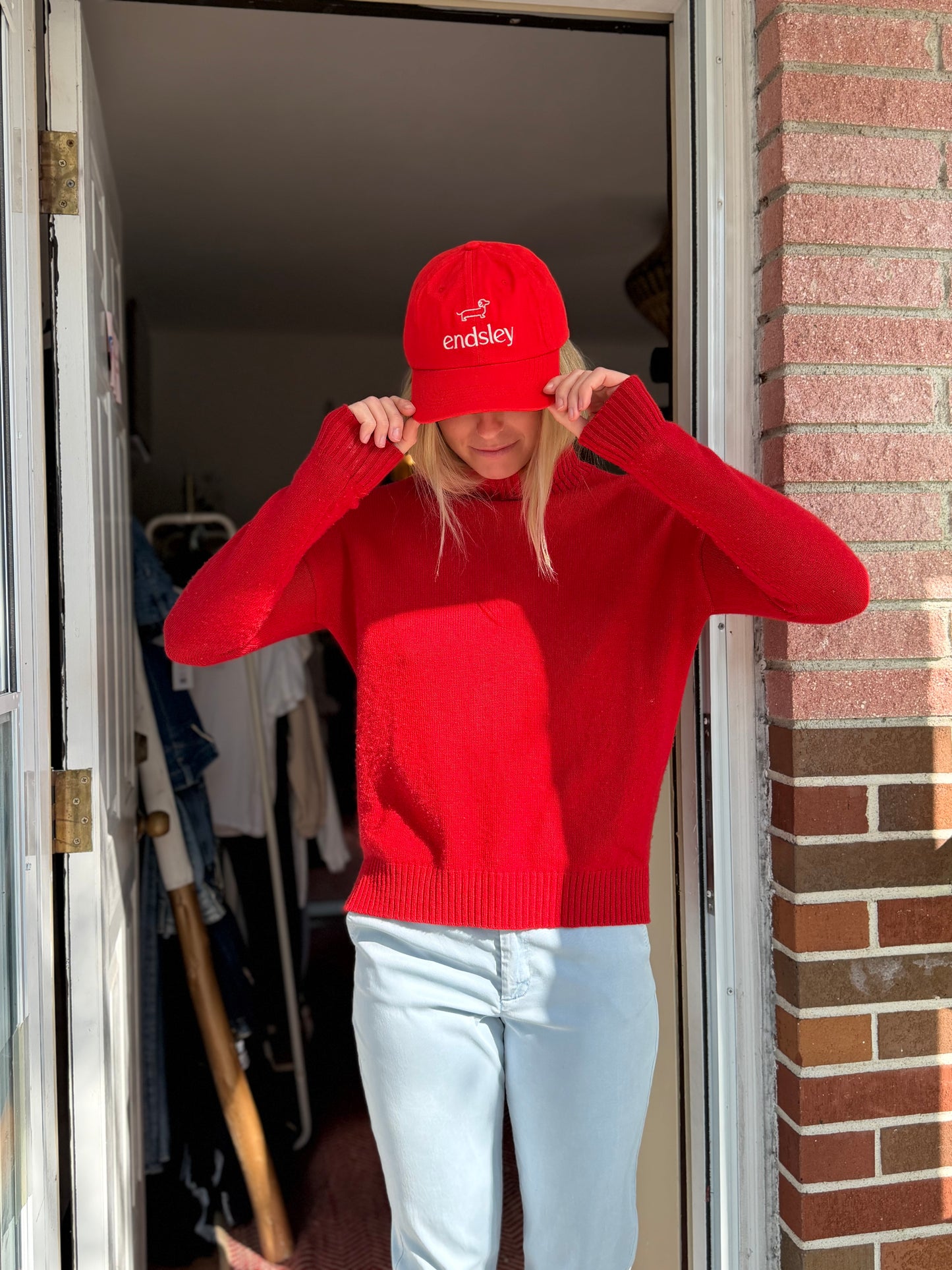 Endsley | Red Logo Hat