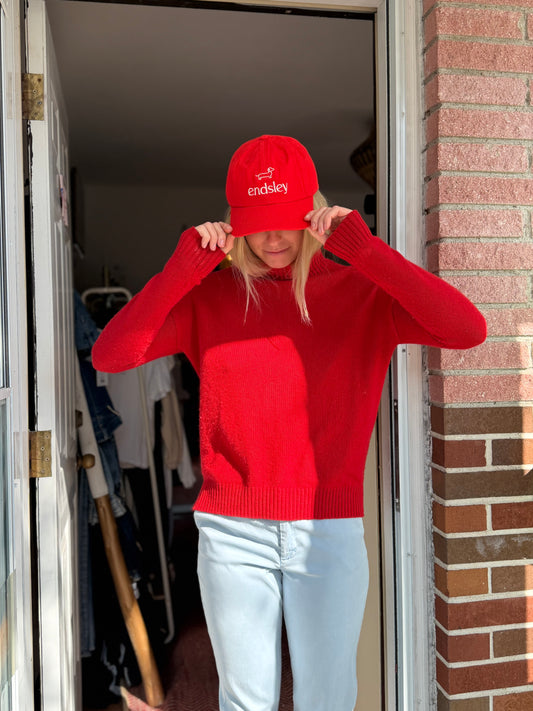 Endsley | Red Logo Hat