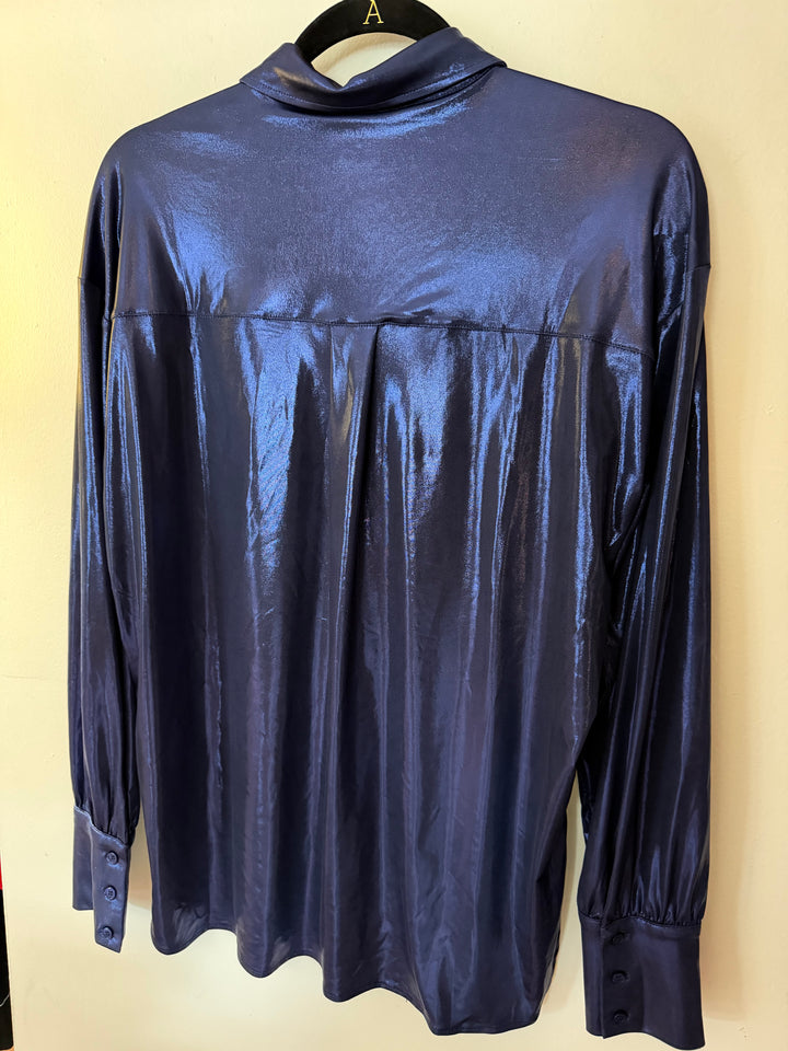 Anthropologie | Shine Button Down, S