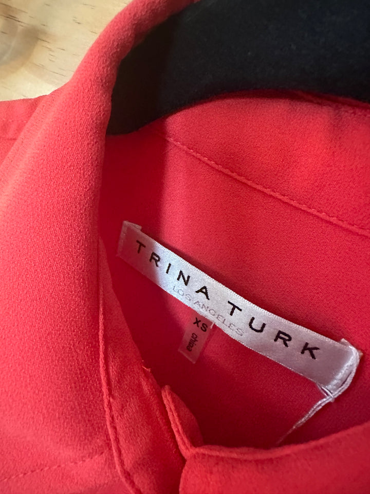 Coral Trina Turk Dress, XS