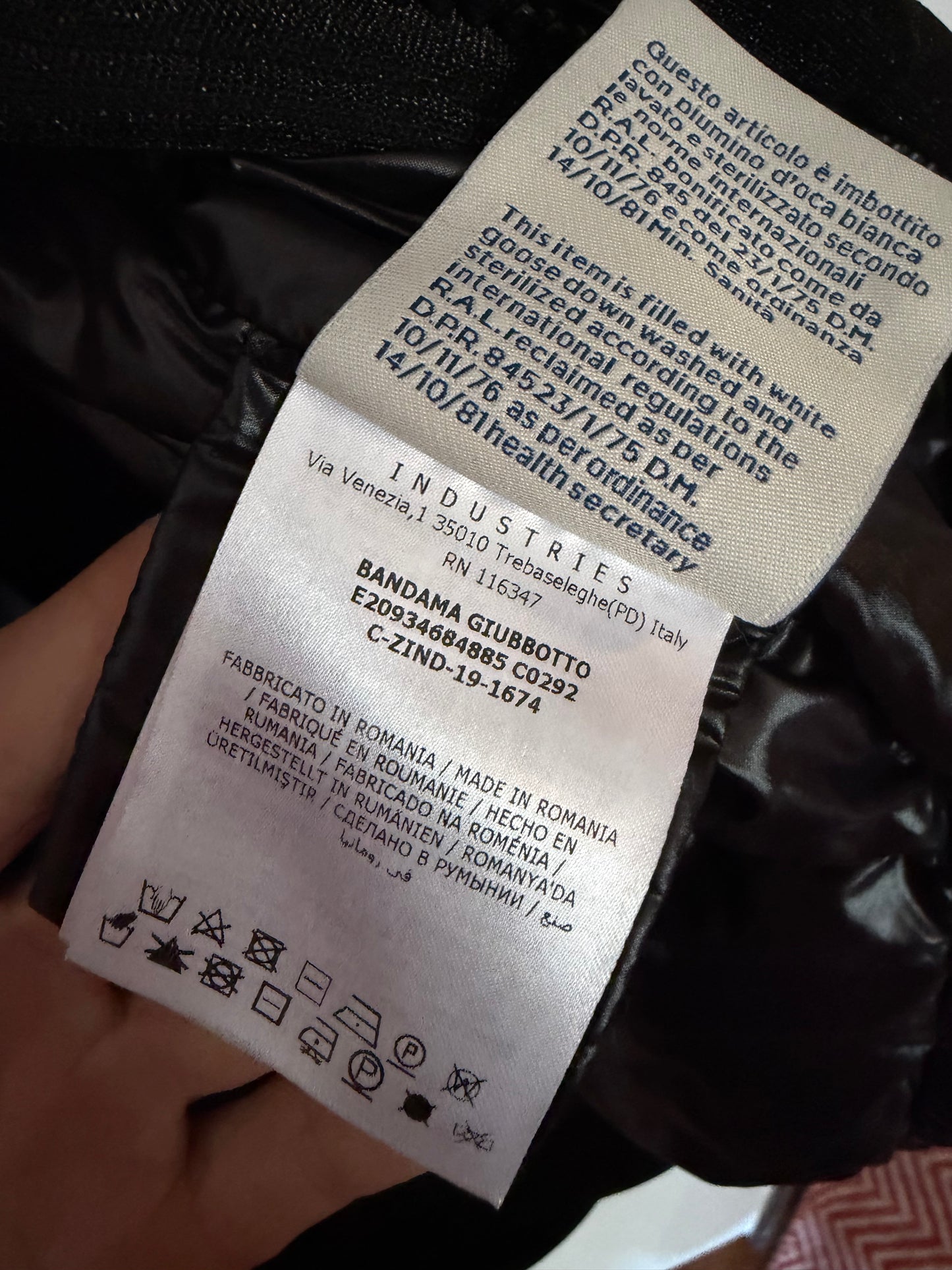 Moncler | Bandama Giubbotto Glitter Down Puffer Jacket