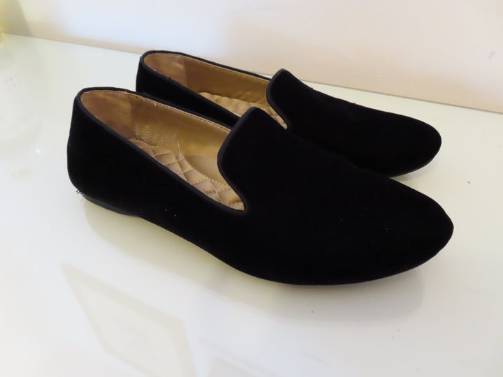 Birdie | The Starling Black Velvet Loafer