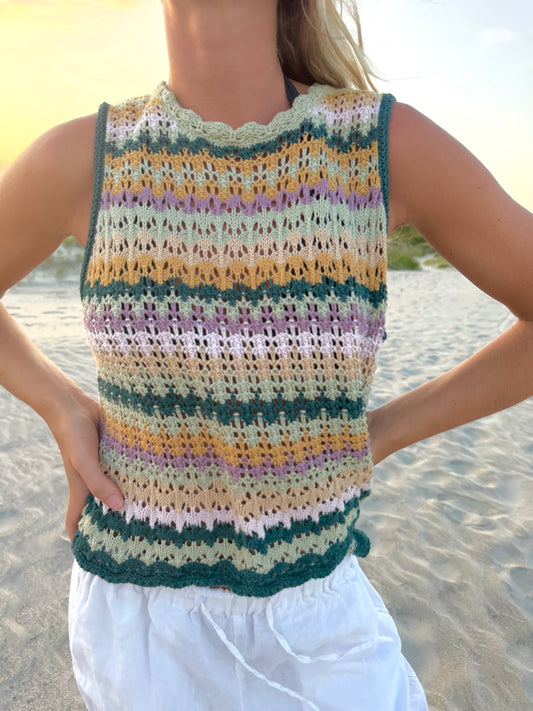 Crochet Tank, L