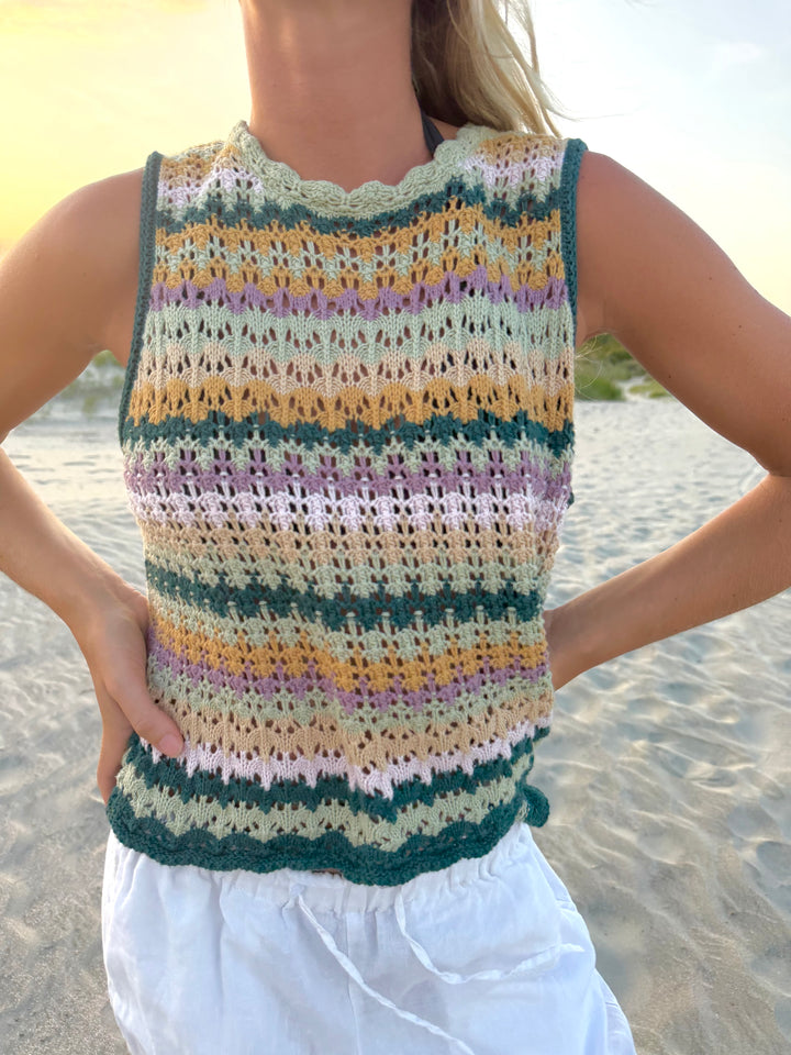 Crochet Tank, L