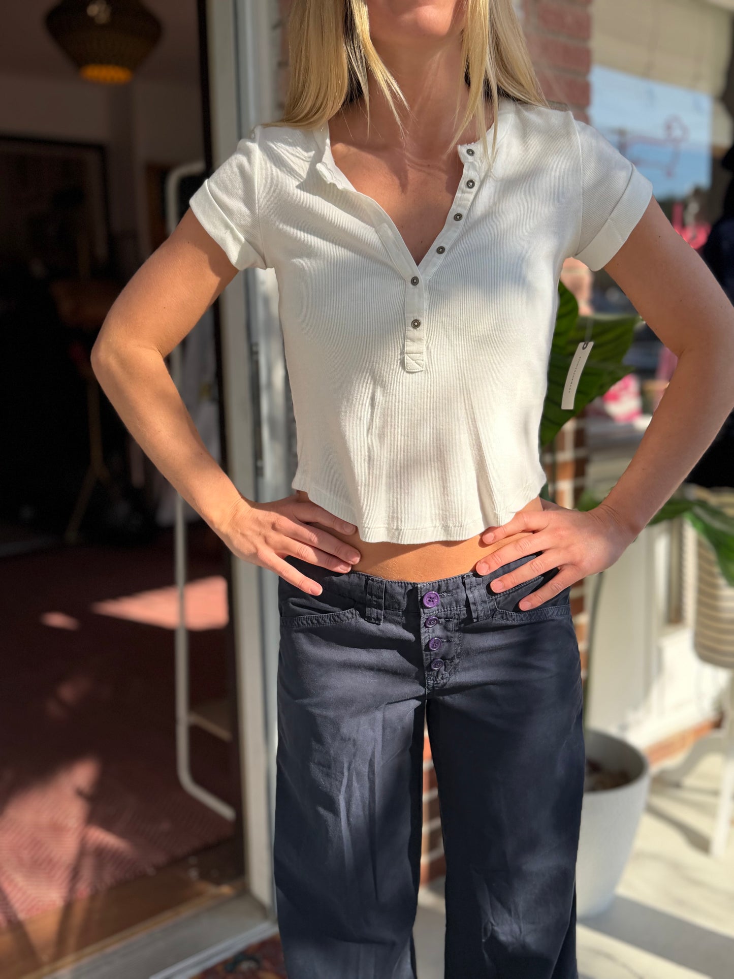 Billy Blues | Low Rise Pants, 4