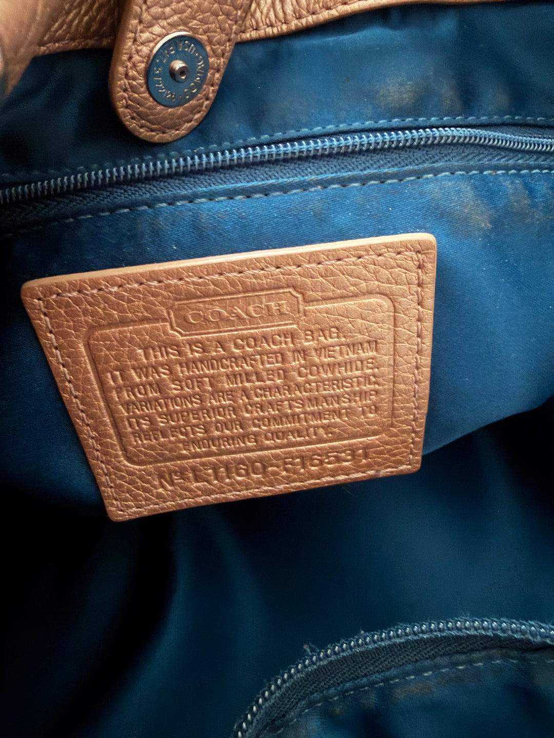 Coach | Pebbled Leather Penelope Caryall