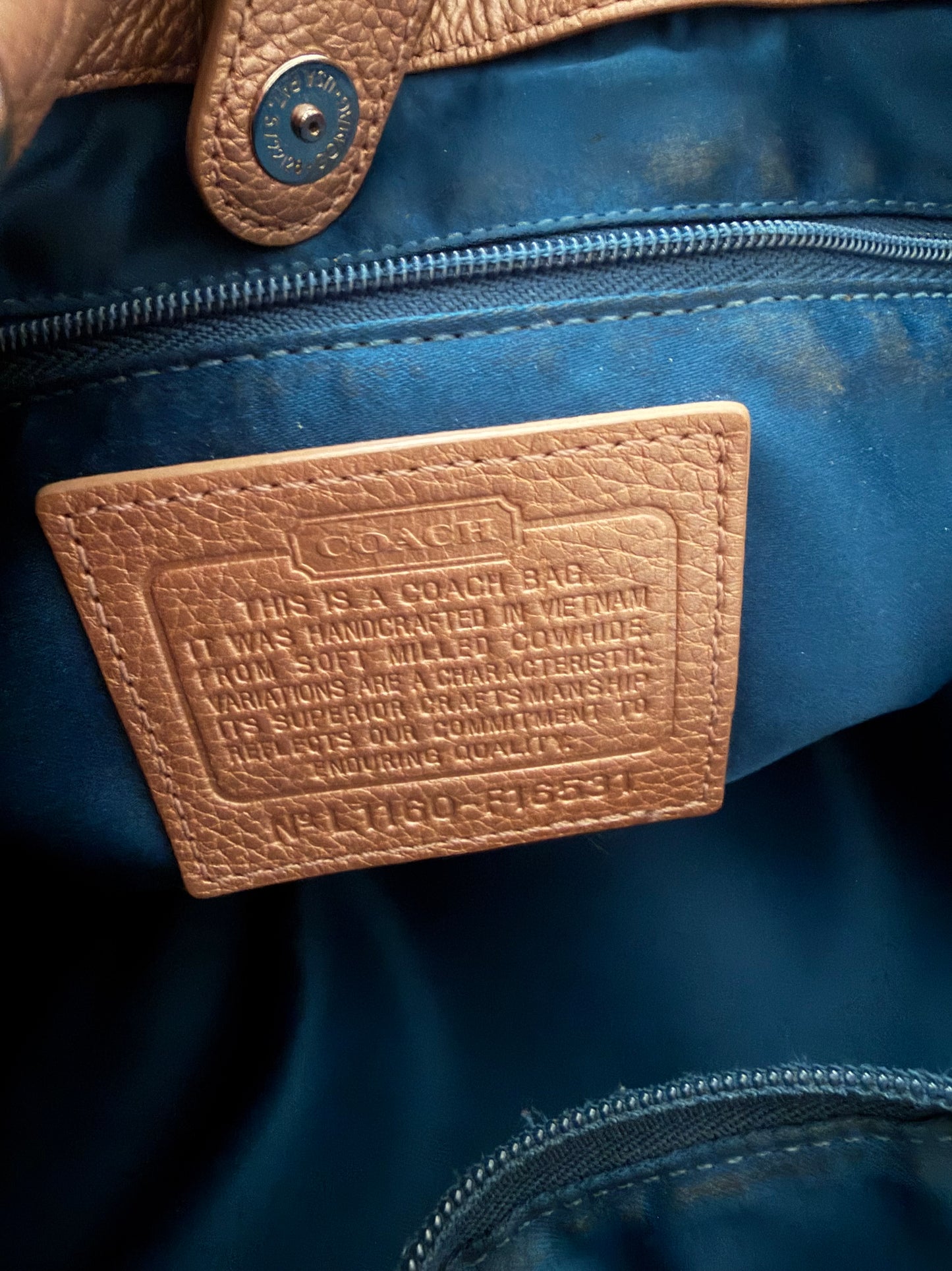 Coach | Pebbled Leather Penelope Caryall