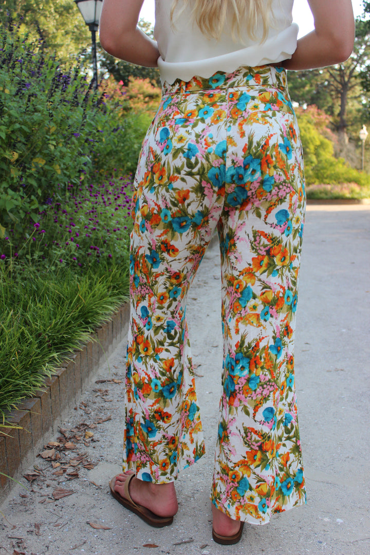 Zimmerman | Floral Linen Pants, 1