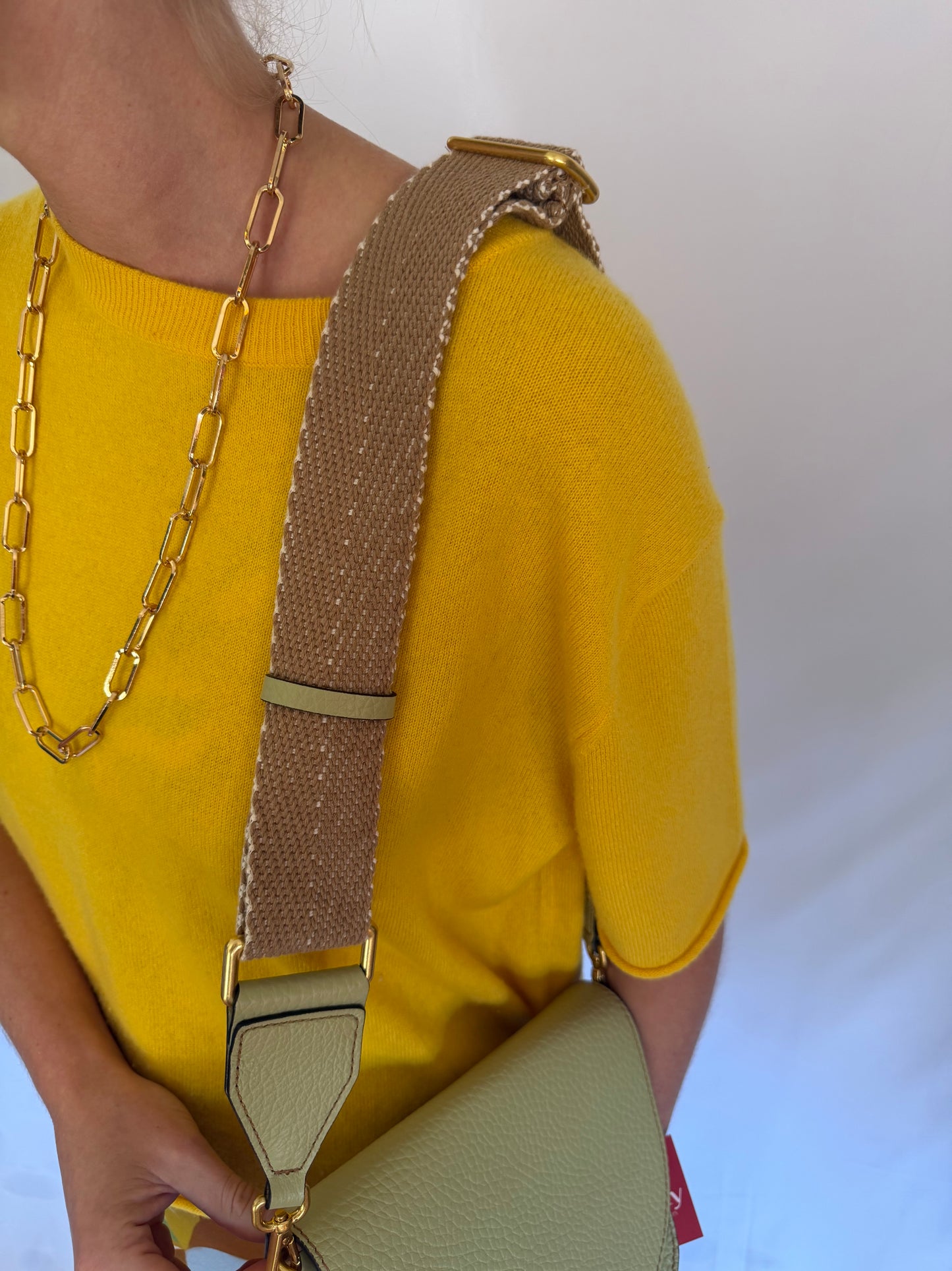 Gianni Chiarini | Leather + Suede Cross-body bag