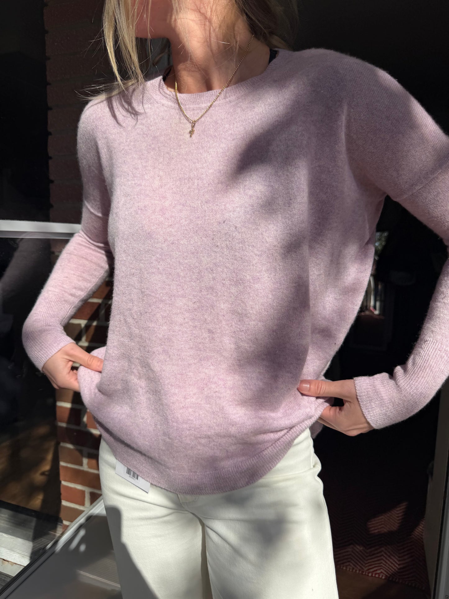J Crew | Lavendar 100% Cashmere Sweater, XXS