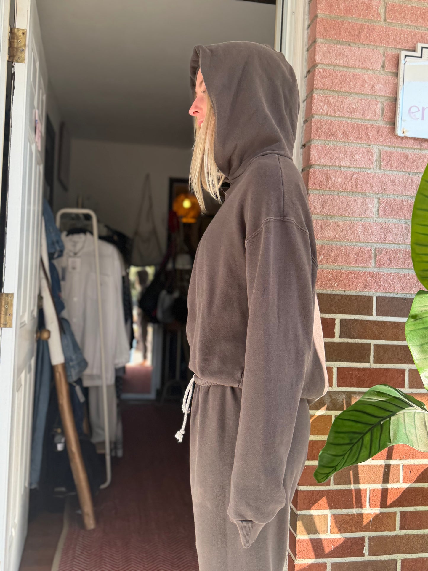 Perfectwhitetee | Dark Brown Lounge Set, M